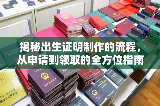 乐昌揭秘出生证明制作的流程，从申请到领取的全方位指南