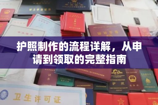 乐昌护照制作的流程详解，从申请到领取的完整指南