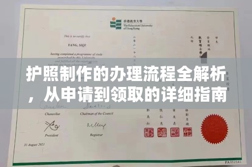 乐昌护照制作的办理流程全解析，从申请到领取的详细指南