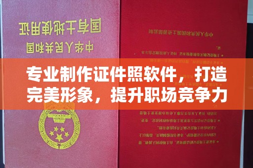 乐昌专业制作证件照软件，打造完美形象，提升职场竞争力
