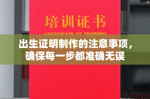 乐昌出生证明制作的注意事项，确保每一步都准确无误