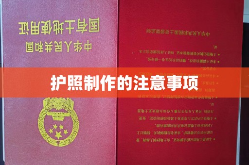 乐昌护照制作的注意事项